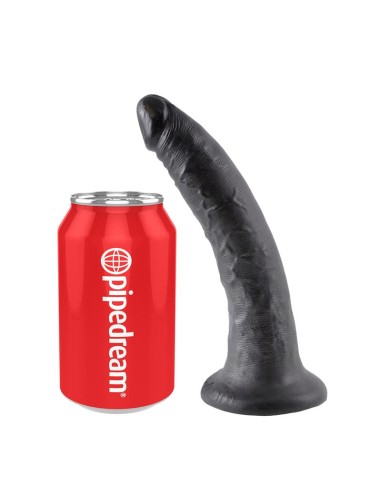 King Cock Pene de 7 Color Negro