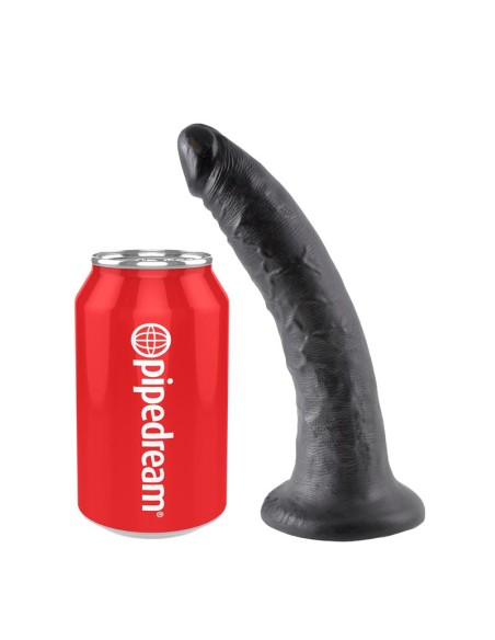 King Cock Pene de 7 Color Negro