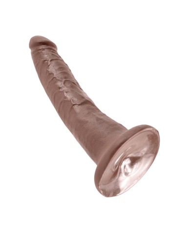 King Cock Pene de 1778 cm Color Marron