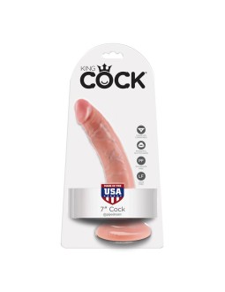 King Cock Pene de 7 Color Natural 2
