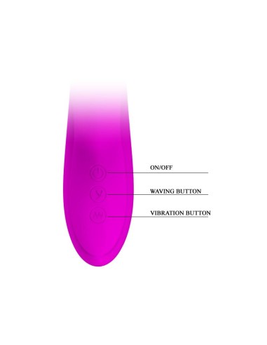 Vibrador Dylan Color Purpura