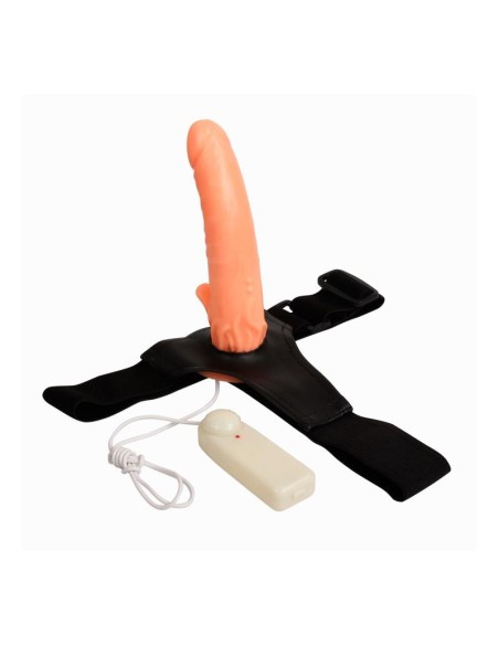 Baile Arnes con Dildo y Control Remoto 18 cm
