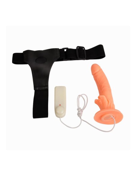 Baile Arnes con Dildo y Control Remoto 18 cm