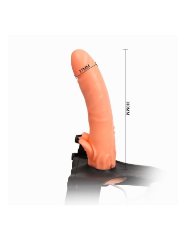 Baile Arnes con Dildo y Control Remoto 18 cm