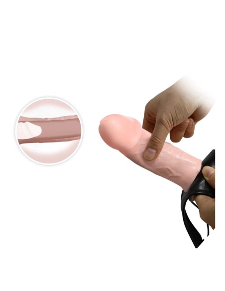 Arnes con Dildo Hueco 16 cm