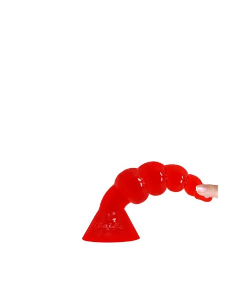 Baile Plug Anal Forma Bulbosa Color Naranja