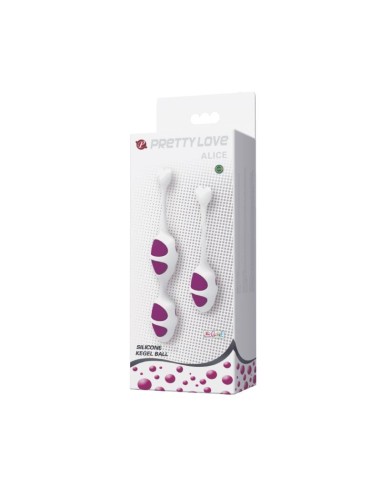 Pretty Love Bolas Ovaladas Kegel Purpura cl50