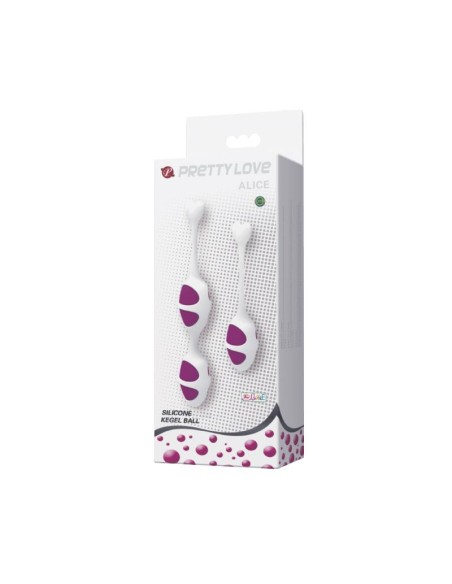 Pretty Love Bolas Ovaladas Kegel Purpura cl50