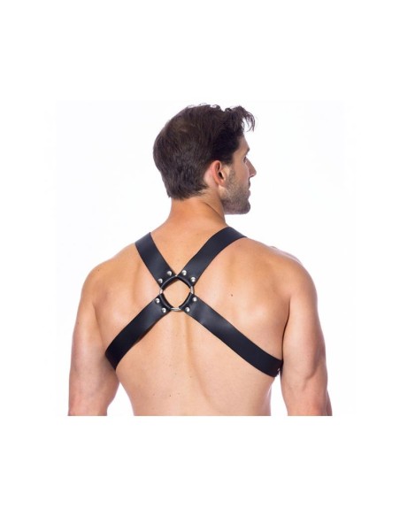 Arnes Ajustable de Cuero con Hebillas