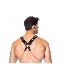 Arnes de Cuero con Cadenas 2