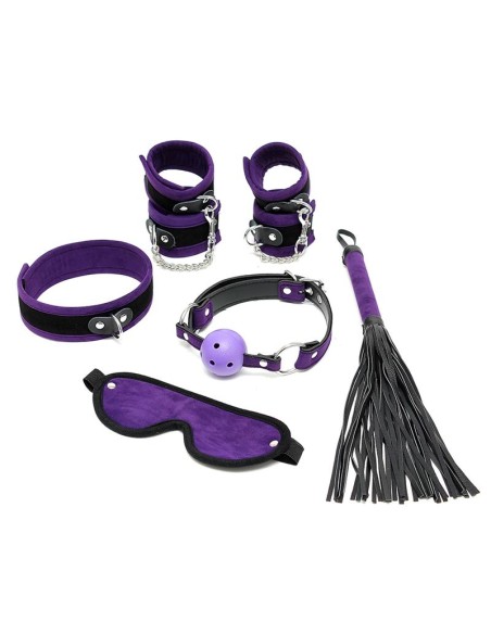 Rimba Bondage Play Set de Bondage 6 Piezas Color Purpura
