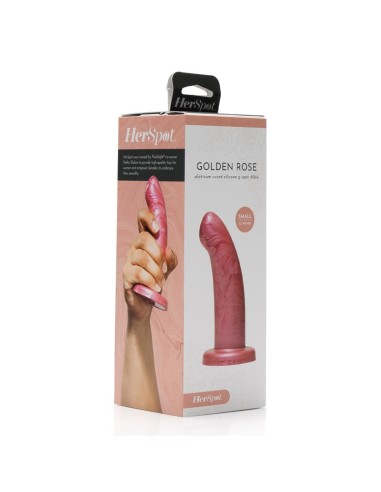 Herspot Dildo Golden Rose Talla Pequena