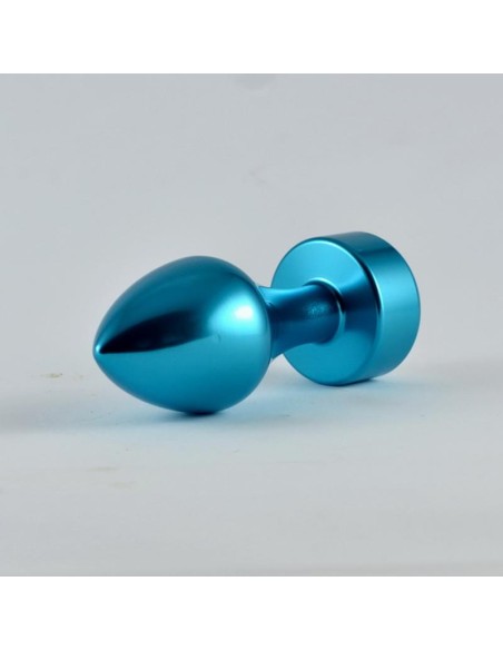 Plug Anal Azul Rosebud con Joya