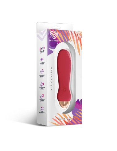 Luxo Estimulador 10 Velocidades Rust Red