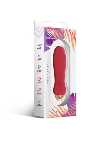 Luxo Estimulador 10 Velocidades Rust Red