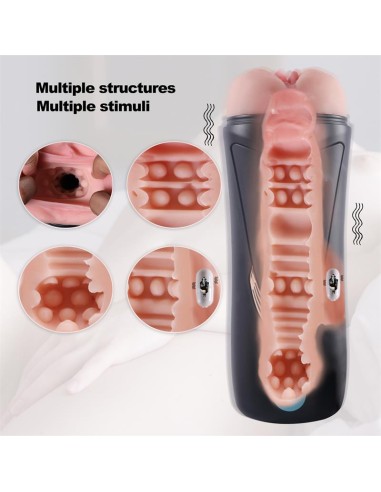 Masturbador Masculino Vagina con Gemidos Lauren