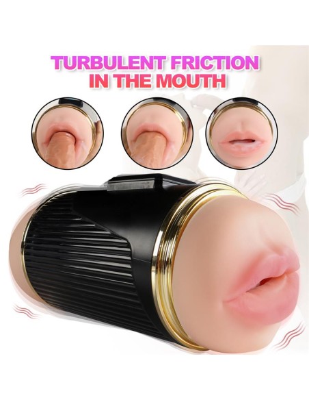 Masturbador Doble Vagina y Boca Kay