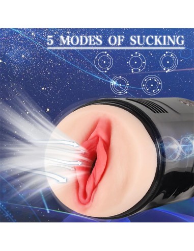 Truda Masturbador Automatico Vibracion y Succion Vagina