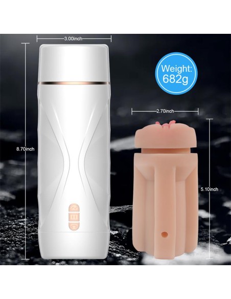 Riley Masturbador Masculino Automatico Vibracion y Succion