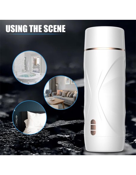 Riley Masturbador Masculino Automatico Vibracion y Succion