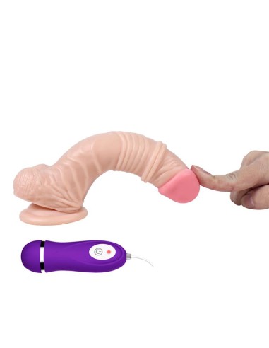 Thunder Dildo con 20 Modos de Vibracion con Control Remoto
