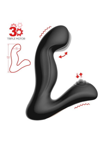 Convo Prostate Stimulator with Tapping and Finger Wiggle Function