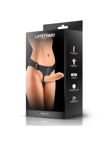 Magto Arnes con Dildo Realista Articulado