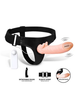 Hybee Dildo con Dildo Realista Hueco y Vibracion con Control Remoto 2