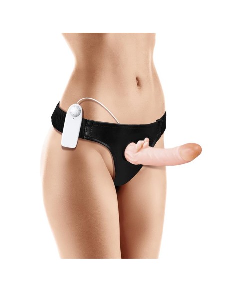 Hybee Dildo con Dildo Realista Hueco y Vibracion con Control Remoto