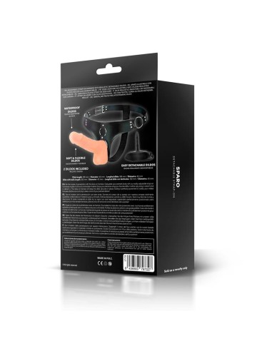 Sparo Arnes con 2 Dildos Realistas Desmontables