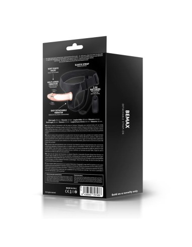 Bemax Arnes con Dildo Hueco Desmontable Vibracion y Control Remoto