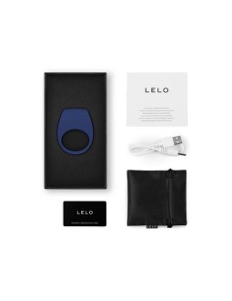 Tor 3 Anillo para Parejas con Lelo APP Base Blue 2