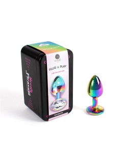 Plug Anal de Metal Rainbow Talla S