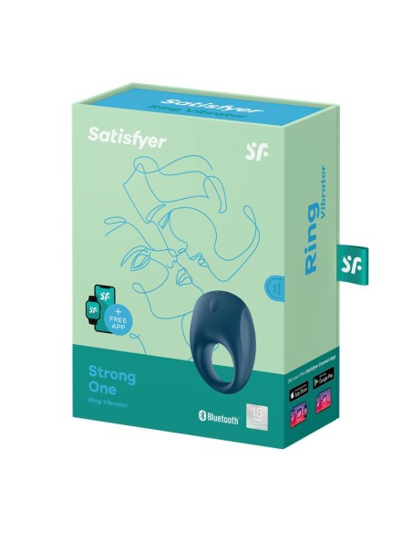 Strong One Anillo Vibrador para el Pene con APP Satisfyer Connect