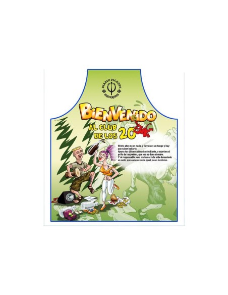 Delantal 20 Cumpleanos