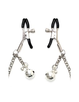 Pinzas para Pezones con Cadena y Cascabel 2