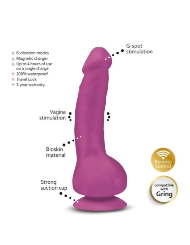 Vibrador Greal Mini Fuchsia