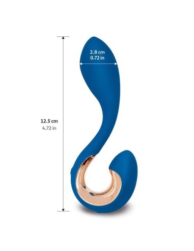 Gpop2 Vibrador Punto G y P Azul Indigo