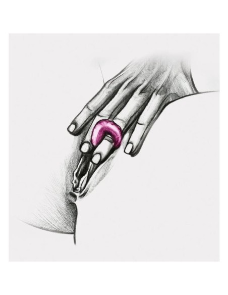 Anillo Gring XL Sweet Raspberry