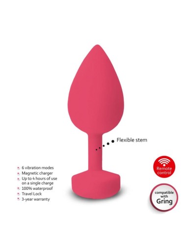 Gplug Plug Anal Neon Rose Talla S