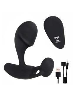 Aquen Estimulador Prostatico y Perineo Control Remoto Silicona Liquida USB Magnetico 2