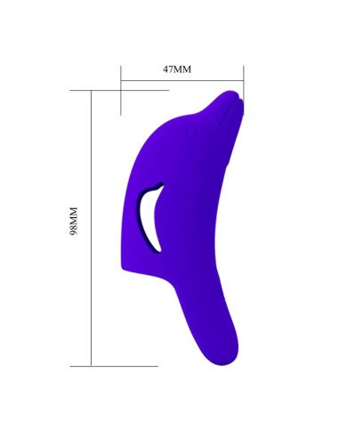 Delphini Estimulador de Dedo con Vibracion