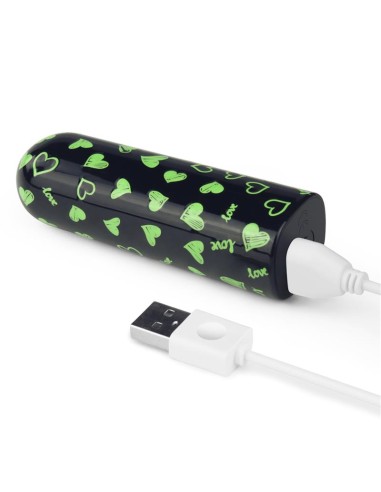 Bala Vibradora Brilla en la Oscuridad Glow in the dark