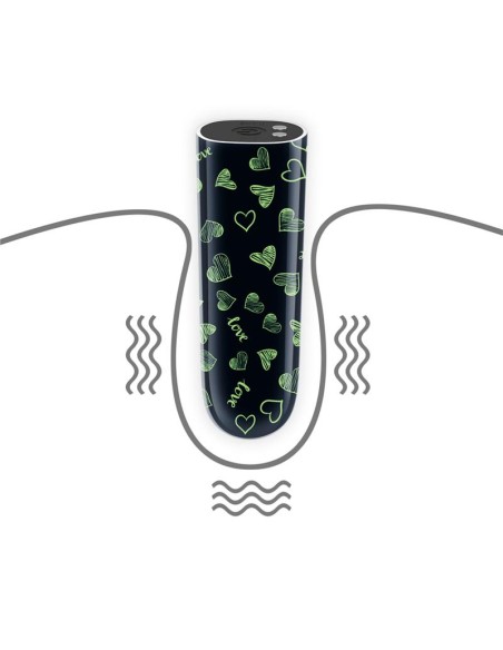 Bala Vibradora Brilla en la Oscuridad Glow in the dark