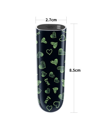 Bala Vibradora Brilla en la Oscuridad Glow in the dark