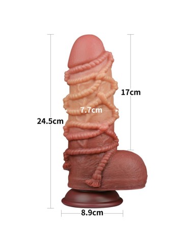 Dildo Dual Layer Tamano King Nature 95
