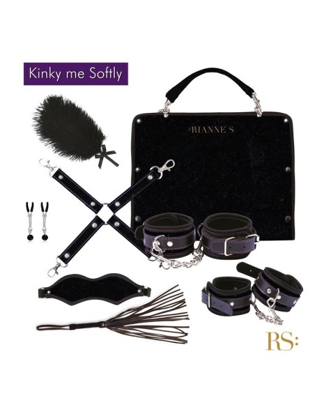 Set BDSM Soiree Kinky Me Softly Negro