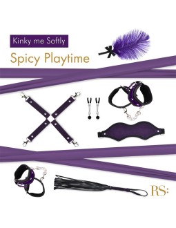 Set BDSM Soiree Kinky Me Softly Purpura 2