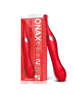 Onax Estimulador Doble Vibrador de Punto y Doble Pulsacion USB