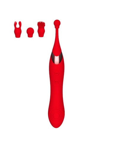 Onax Estimulador Doble Vibrador de Punto y Doble Pulsacion USB